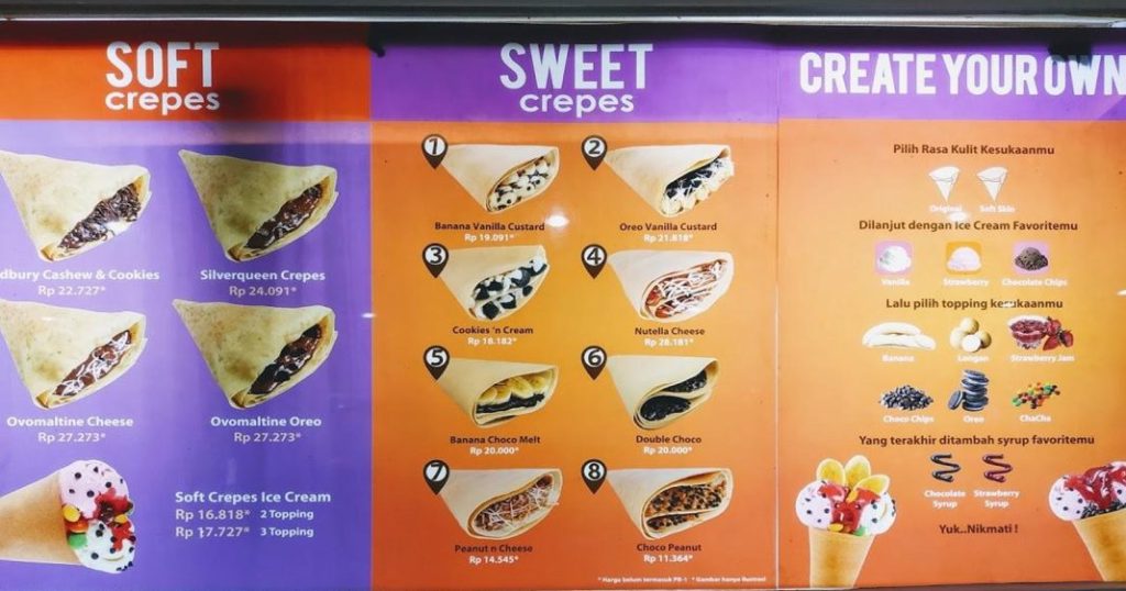 d'crepes menu 2