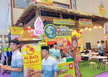 Bakso Kampungqu di acara IFRA Expo 2024 pada 16-18 Agustus 2024 di Jakarta Convention Center (JCC). (Tomy Tresnady / Franchiseindonesia.id)