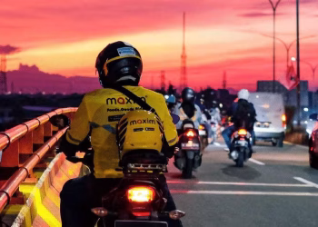 ilustrasi driver Maxim (instagram.com/maxim.indo)