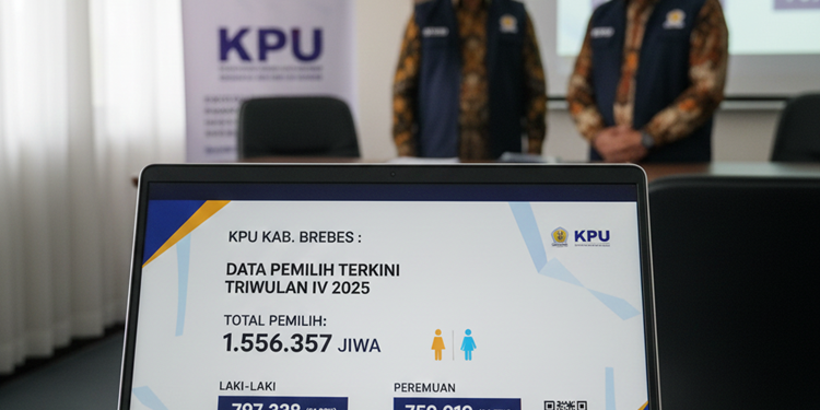 Rekapitulasi Terkini, 1,5 Juta Pemilih Brebes Ditetapkan KPU, Cek Status Sekarang!
