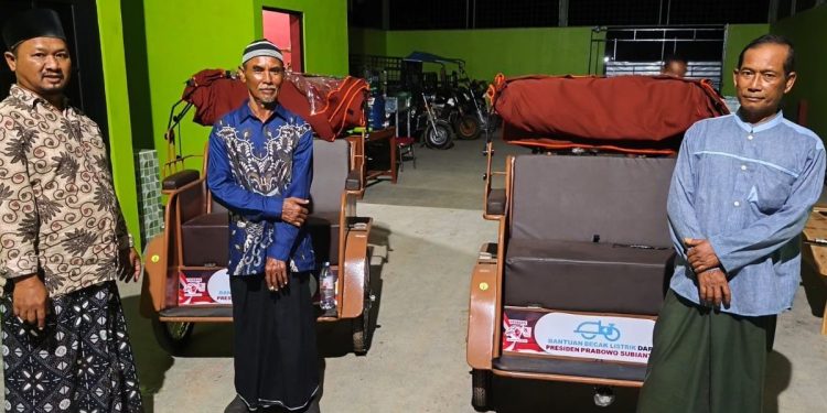 Kena Mental Usai Viral! BUMDes Brebes Balikkan Becak Listrik Prabowo