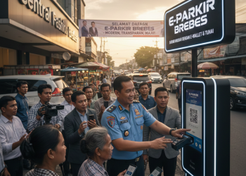 Pemkab Brebes Optimalisasi Pendapatan Daerah Lewat Sistem Parkir Digital