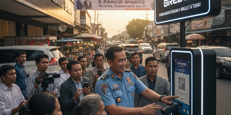 Pemkab Brebes Optimalisasi Pendapatan Daerah Lewat Sistem Parkir Digital
