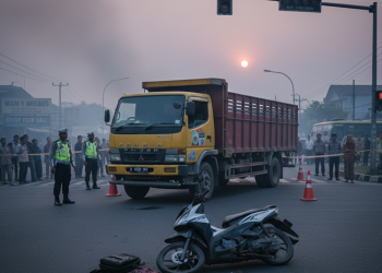 Innalillahi, Ibu dan Anak Tewas Tertabrak Truk Saat Hendak Study Tour ke Bali